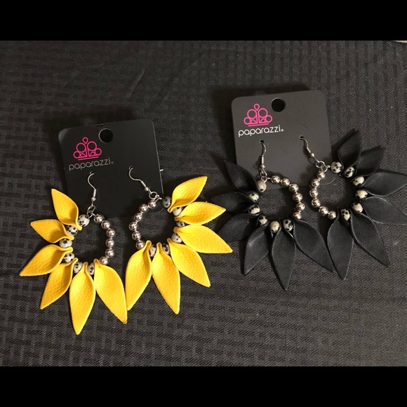 Sunflower earrings